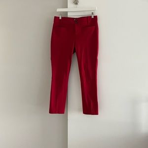 Slim cropped pants from Anthropologie